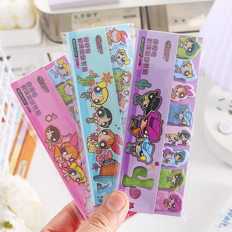 The Powerpuff Girls Index Sticky Notes – Kawaii Stationery Shop