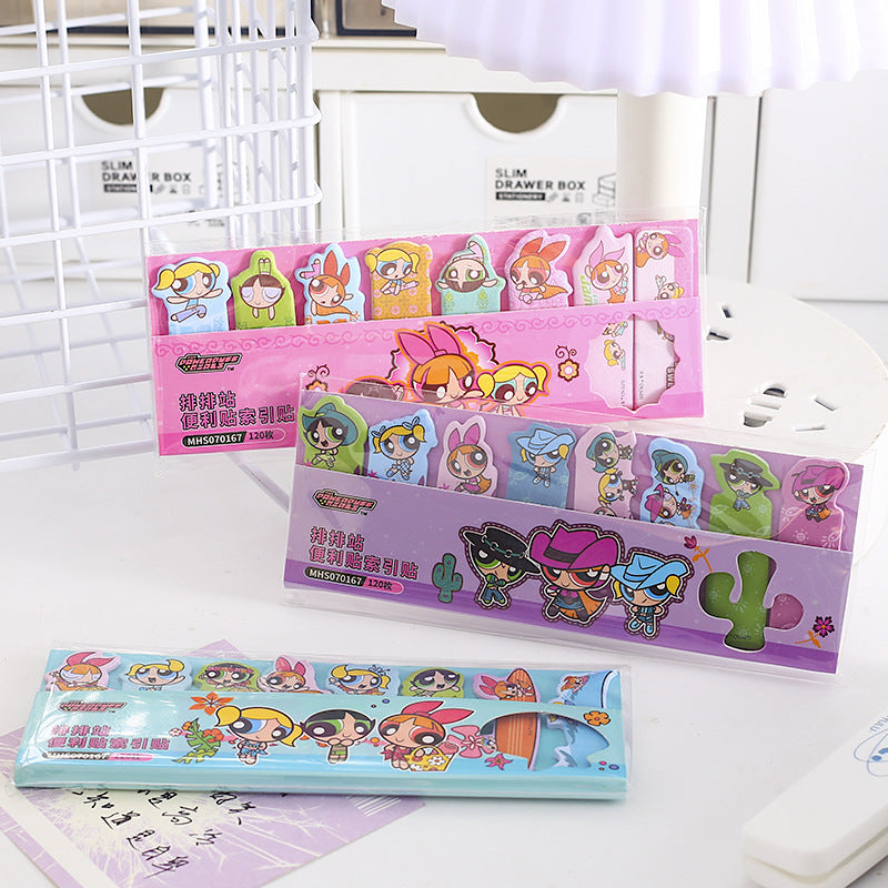 The Powerpuff Girls Index Sticky Notes – Kawaii Stationery Shop
