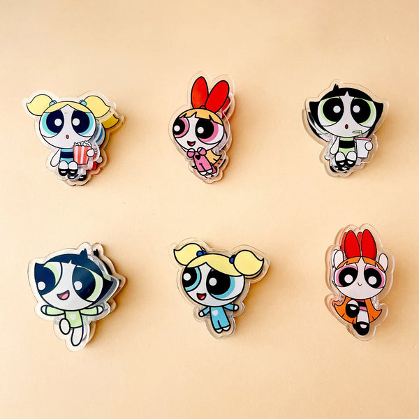 The Powerpuff Girls Paper Clips