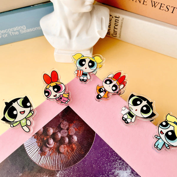 The Powerpuff Girls Paper Clips