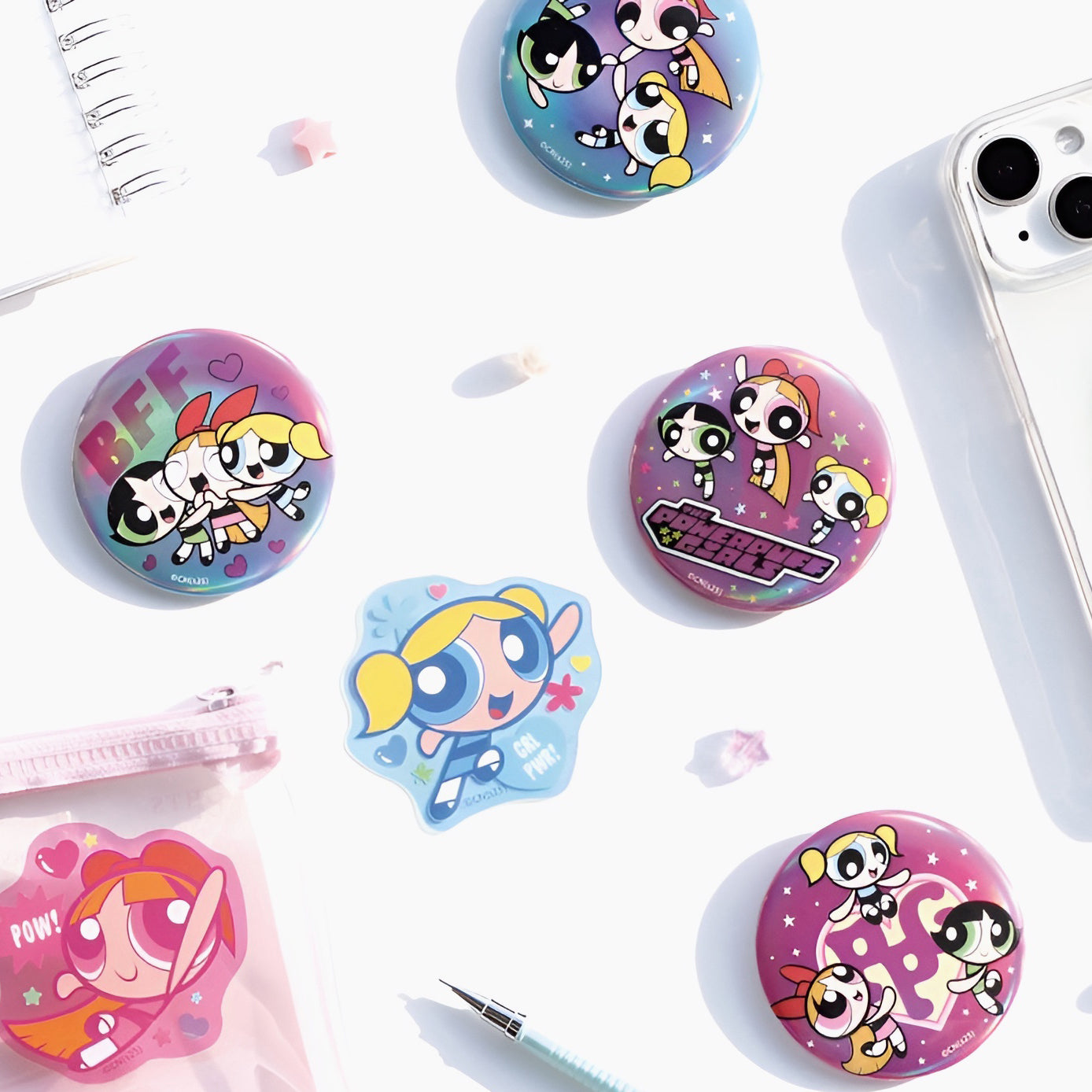 The Powerpuff Girls Pin Badge - Limited Aurora Surprise Pack – Kawaii ...
