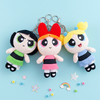 The Powerpuff Girls Plush Bag Charm Keychain