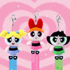 The Powerpuff Girls Plush Bag Charm Keychain