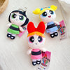 The Powerpuff Girls Plush Bag Charm Keychain