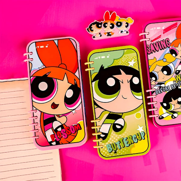 The Powerpuff Girls Spiral Notebook - Sugar, Spice, and Everything Nice