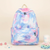 Rainbow Tie-Dye Nylon Backpack - Cotton Candy Skies