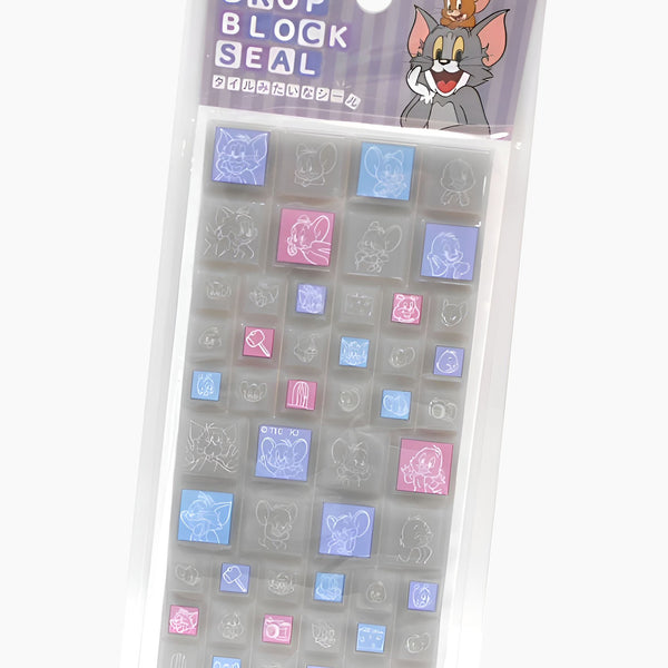 Tom & Jerry Drop Block Stickers