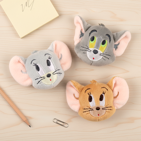Tom & Jerry Plush Pin Badge