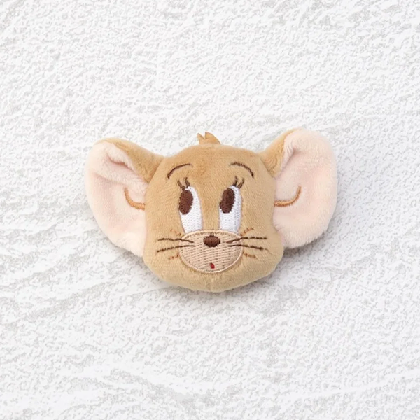 Tom & Jerry Plush Pin Badge