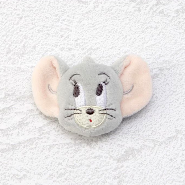 Tom & Jerry Plush Pin Badge