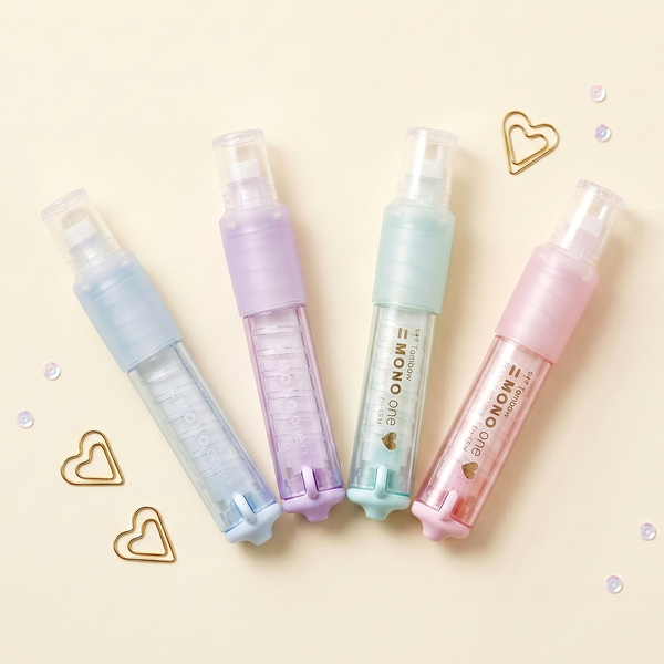 Tombow Mono One Holder Eraser - Matte Pastel Series