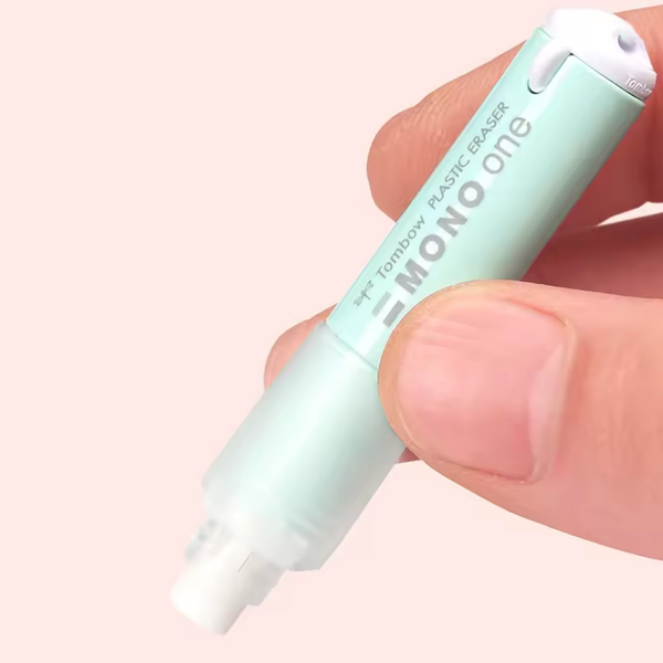 Tombow Mono One Holder Eraser - Mineral Colors