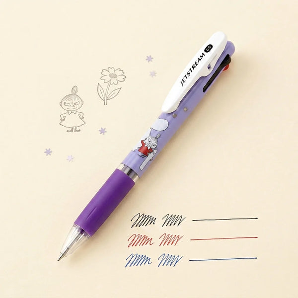 Uni Jetstream Moomin 3-in-1 Multi Color Pen - Starry Night