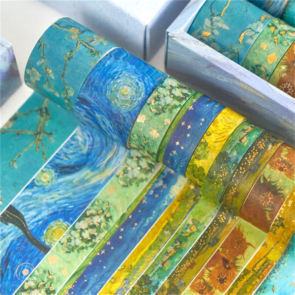 Van Gogh Masking Tapes Set - Collection of Paintings