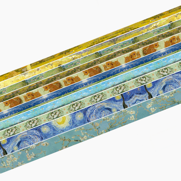 Van Gogh Masking Tapes Set - Collection of Paintings