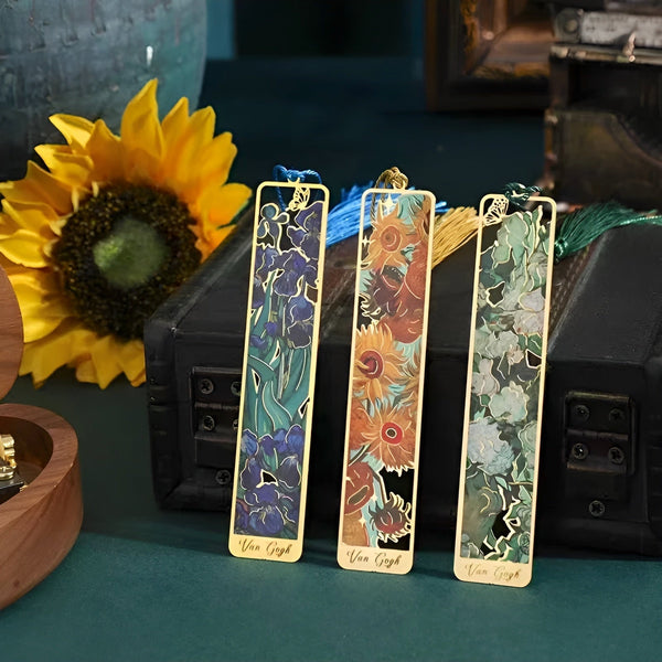 Vincent Van Gogh Metallic Bookmark
