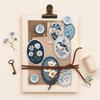 Vintage Botanica Label Stickers