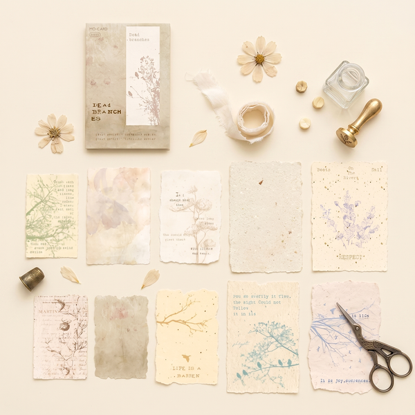 Vintage Botanical Collage Papers