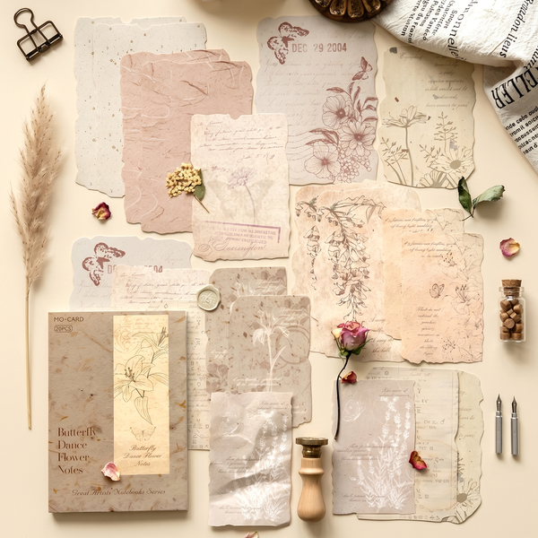 Vintage Botanical Collage Papers