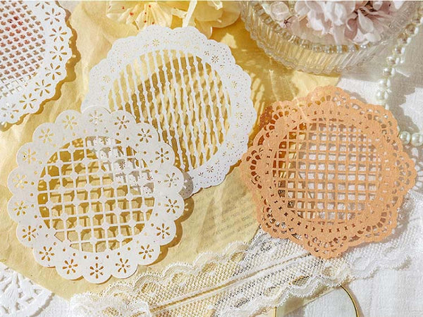 Vintage Crochet Paper Set