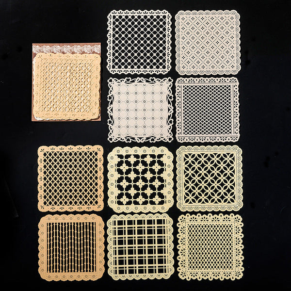 Vintage Crochet Paper Set