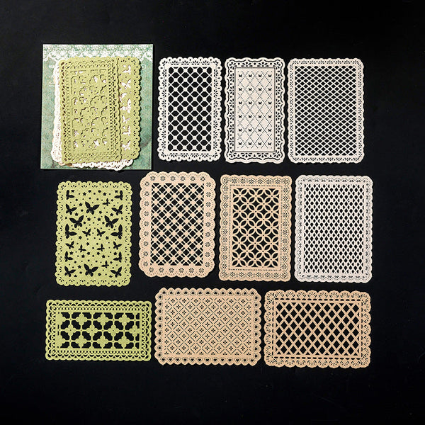 Vintage Crochet Paper Set