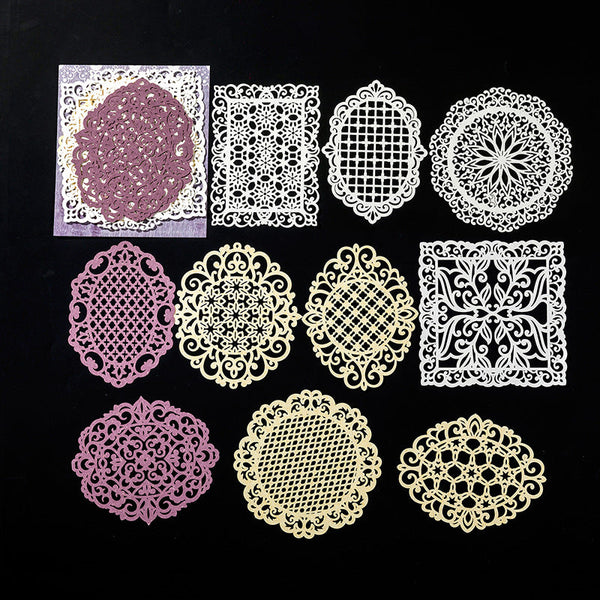 Vintage Crochet Paper Set