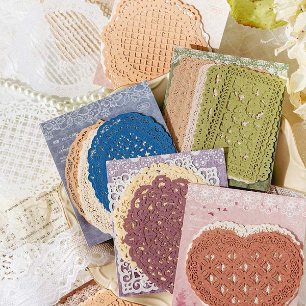 Vintage Crochet Paper Set