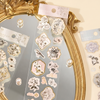 Vintage Floral Stamp Stickers