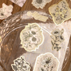 Vintage Floral Stamp Stickers