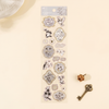 Vintage Floral Stamp Stickers