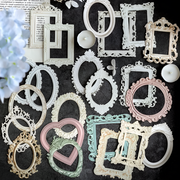 Vintage Frame Scrapbooking Stickers
