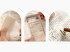 Vintage Loose Leaf Decorative Scrapbooking Stickers