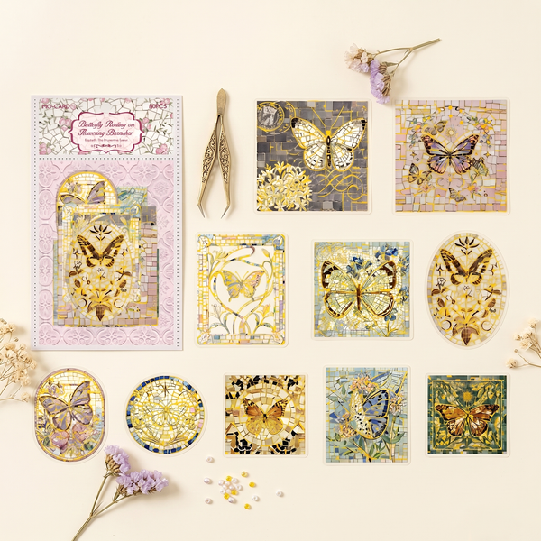 Vintage Mosaic Stickers