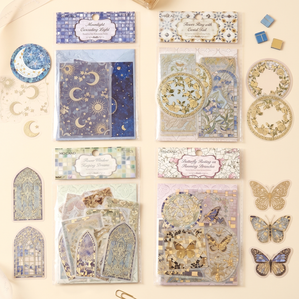 Vintage Mosaic Stickers