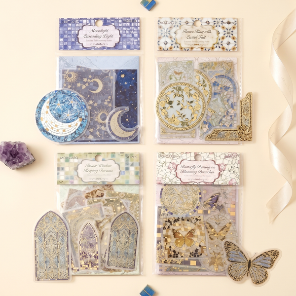 Vintage Mosaic Stickers