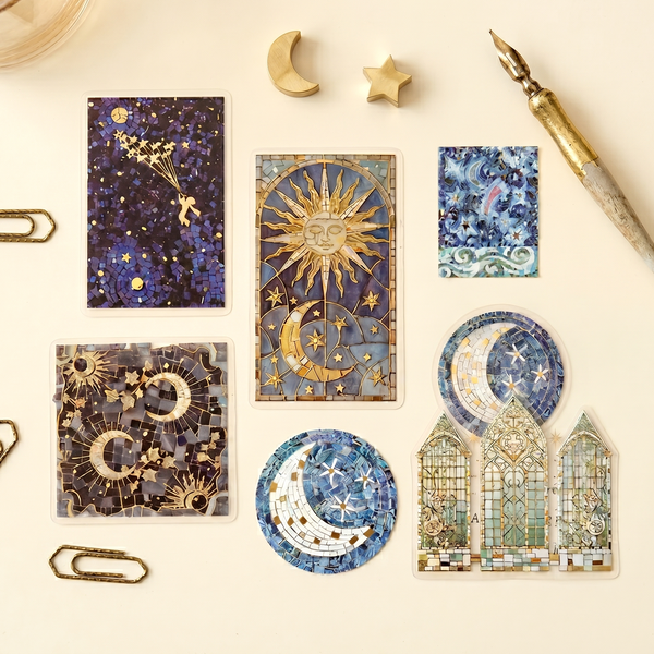 Vintage Mosaic Stickers