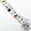 Vintage Nature Post Office Stamp Washi Sticker Roll