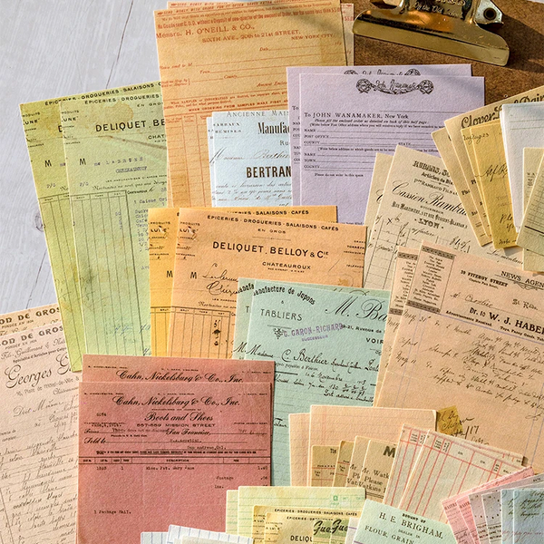 Vintage Scrapbooking Paper Pack