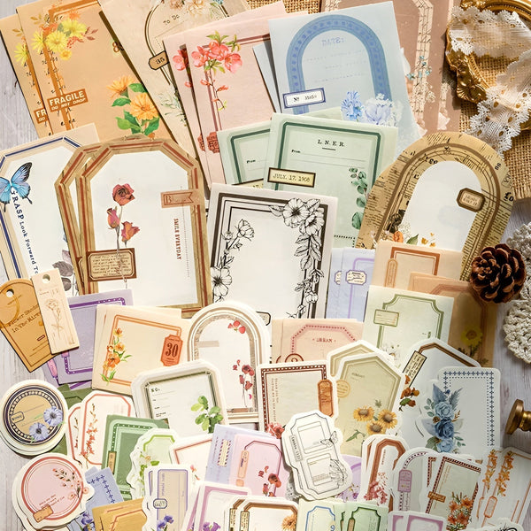 Vintage Scrapbooking Paper Pack