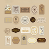 Vintage Seal Boxed Journaling Stickers