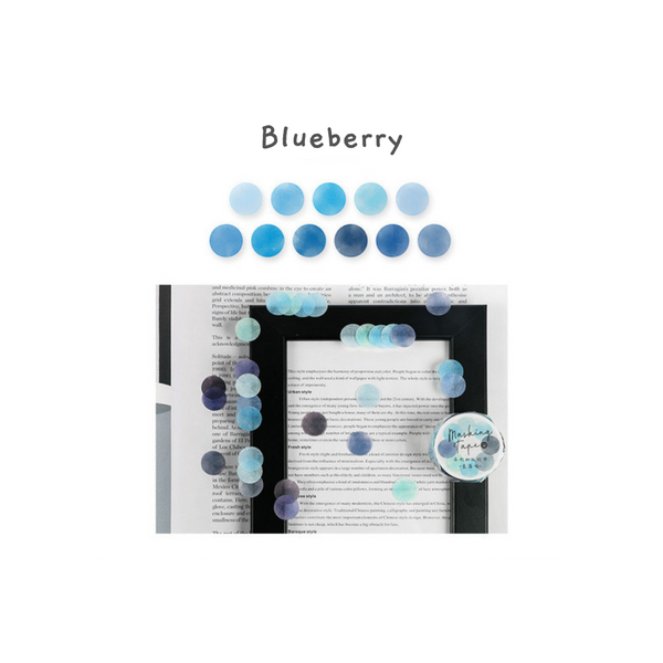 Watercolor Dot Masking Sticker Roll