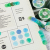 Watercolor Dot Masking Sticker Roll