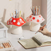 Whimsical Mushroom Pen Holder