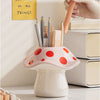 Whimsical Mushroom Pen Holder