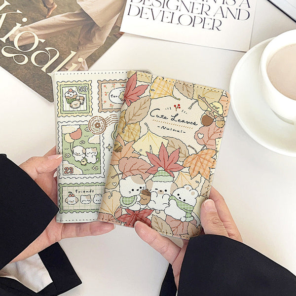 Whimsy Leaves & Forest Friends Passport Cover (2 Designs)