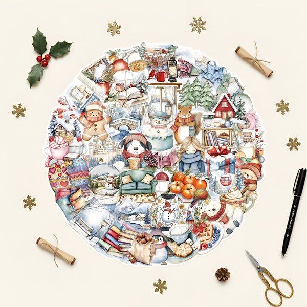 Winter Whispers Cozy Tales Stickers