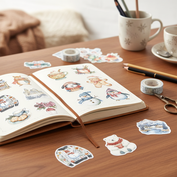 Winter Whispers Cozy Tales Stickers