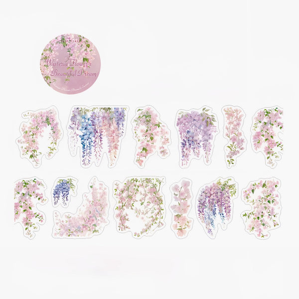 Wisteria Wine Holo Clear Masking Tape - Extra Large