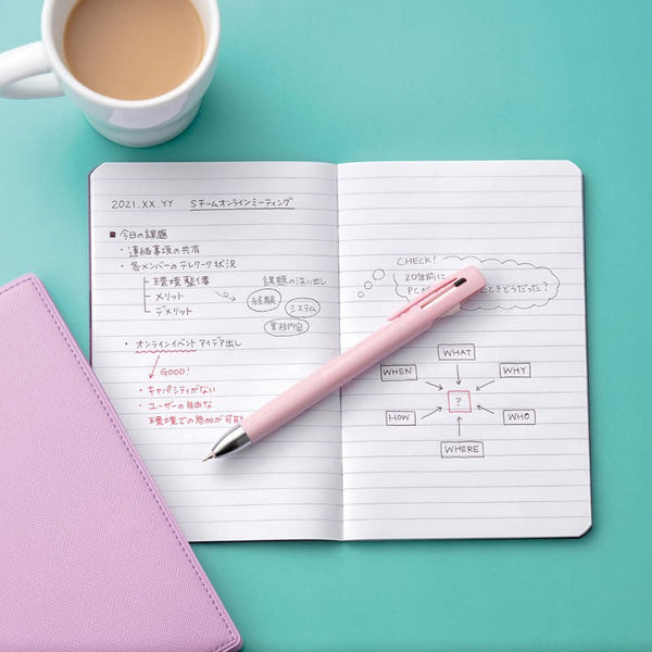 Zebra Blen 3 Color Multi Pen - Limited Lumiere Colors